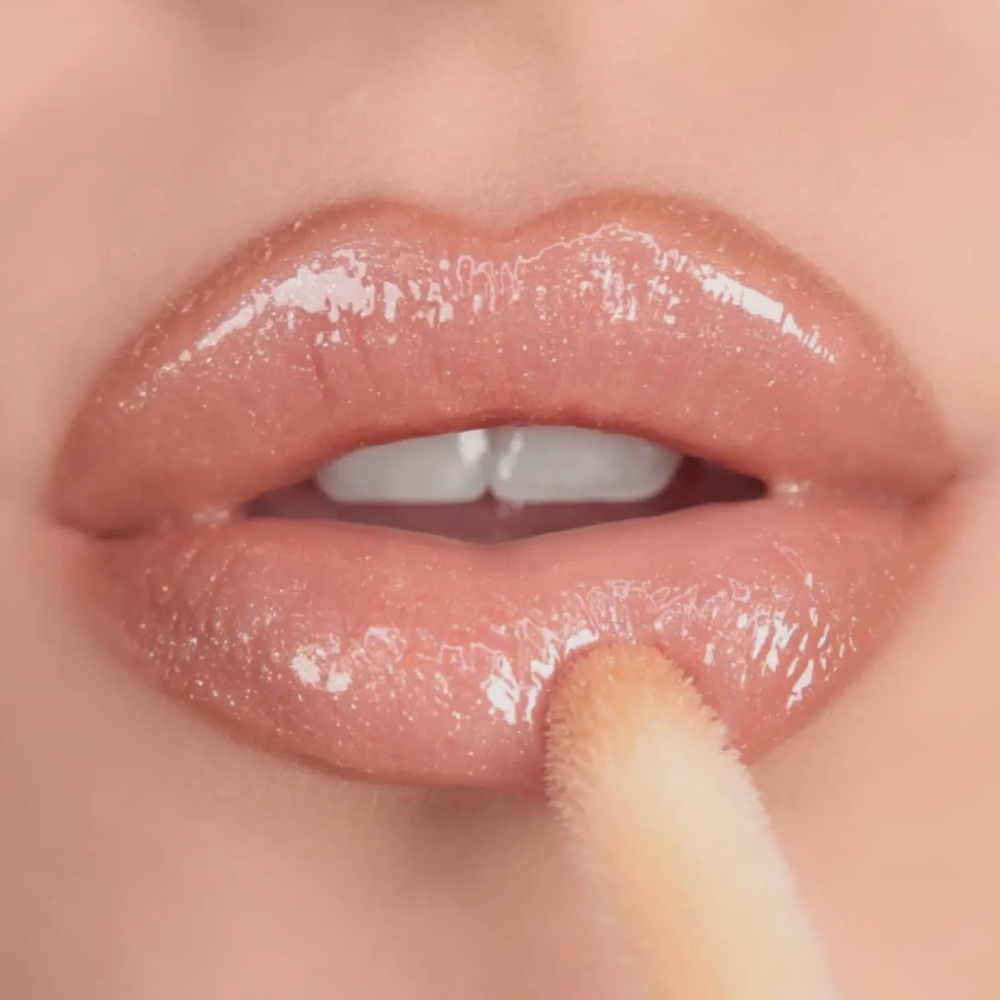 Revolution x Rachel Leary Collection Golden Goddess Shimmer Bomb Lip Gloss. New - Picture 1 of 5